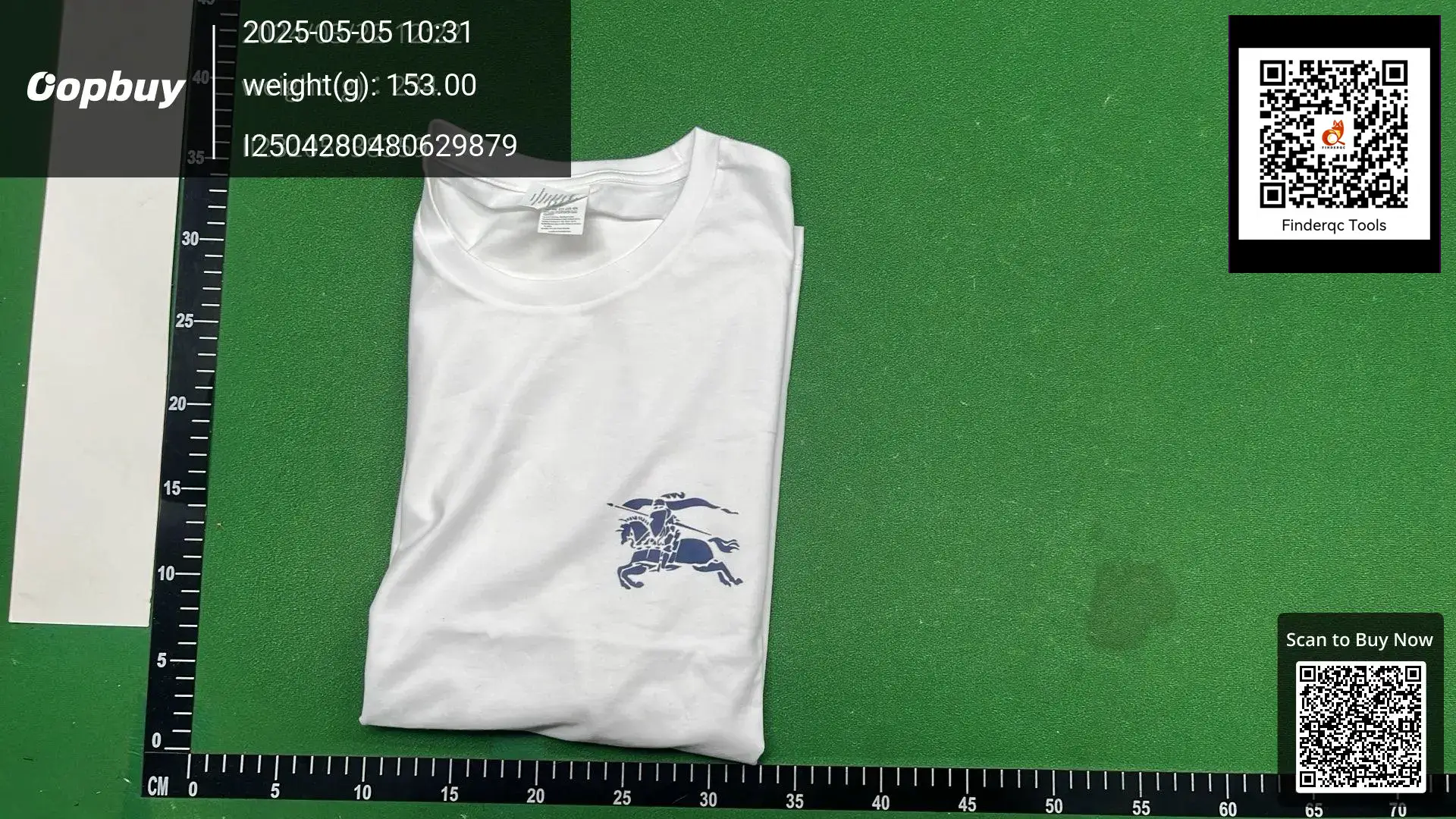 Burberry White T-Shirt