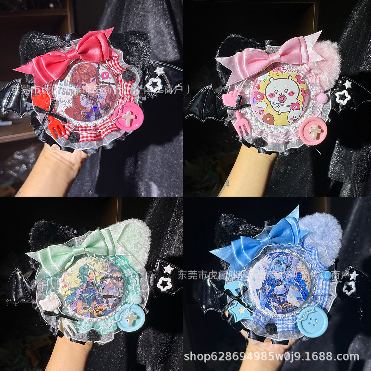 Original Cute Colognese Lace Toe Lace Gumei Badge Toe Handmade Pain Packaging Jewelry