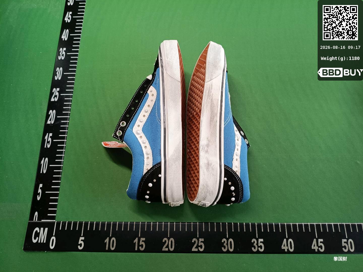 Cross-Border Hot-Selling Original Sk8 Canvas Shoes with Pearl and Rhinestone Decoration, Men's Classic Versatile Trendy Sneakers Fotografie QC de pe 1688 pe Qualit.ly QC