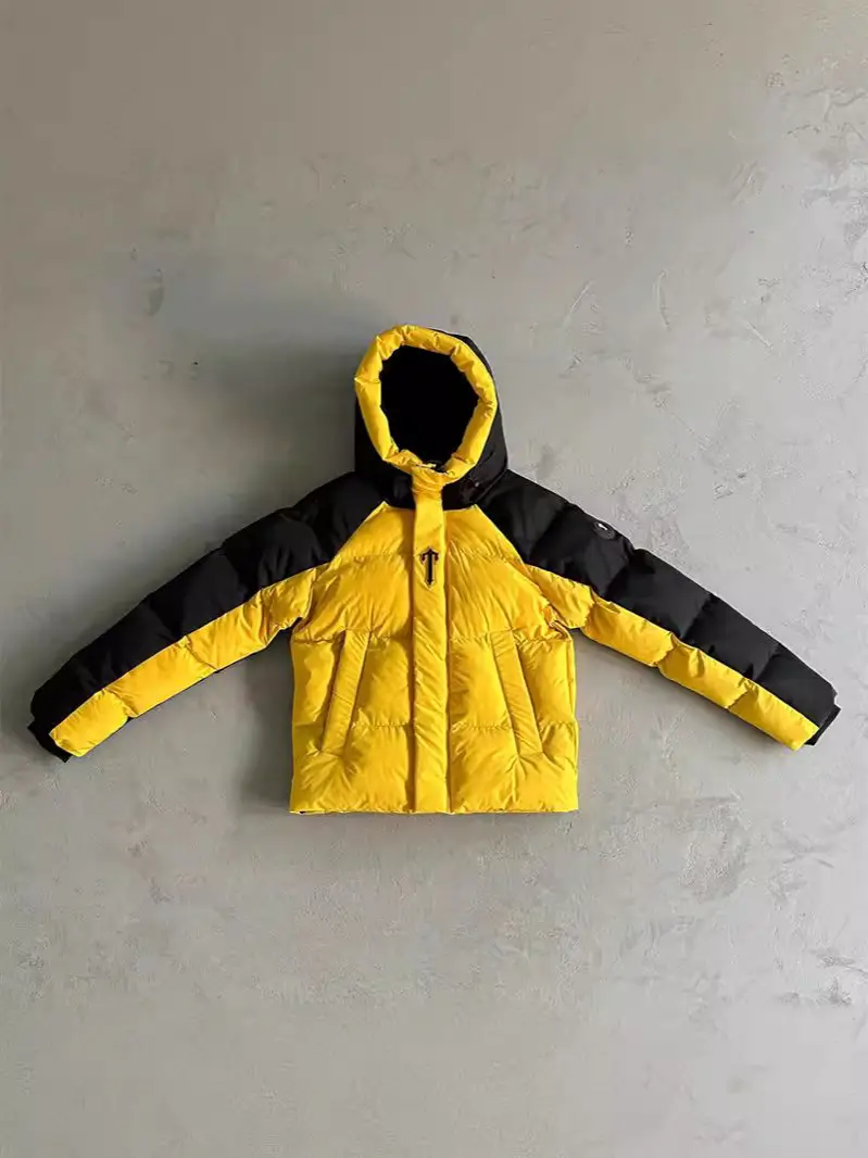 Trapstar decoded arch JACKET men gradient black decoding jacket UK Drip embroidery tide