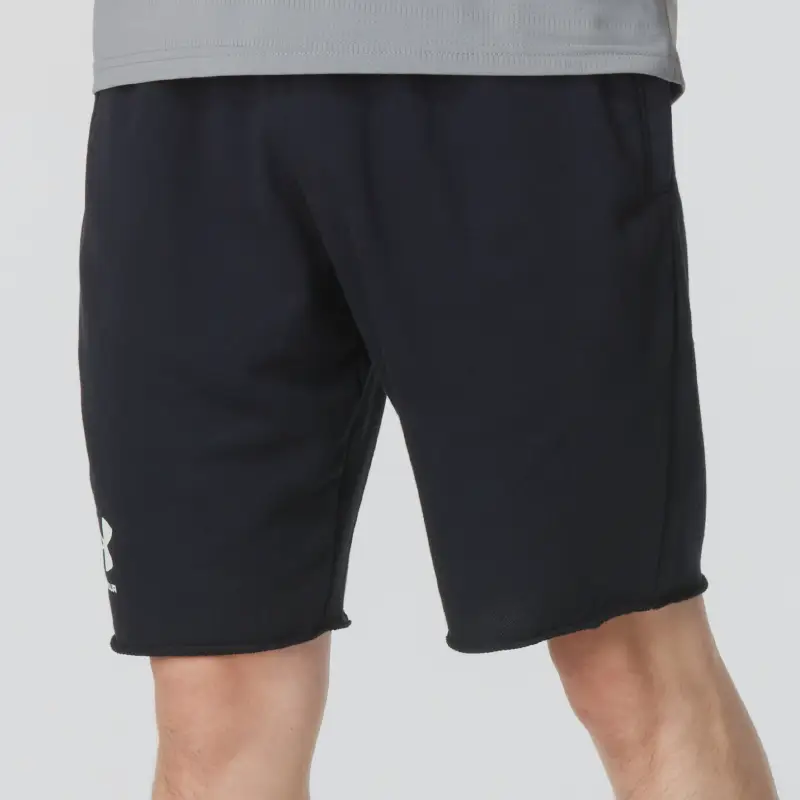 Under Armor Ua Black shorts Men's Summer New arrival Fitness Training Running Sports Pants Knitting Breathable Five-Point Pants