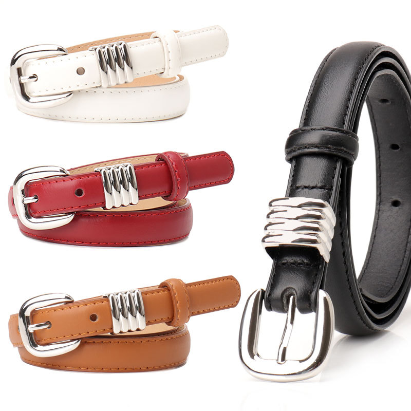 New Style Light Luxury High-end Sense Belt Women's Fashion Trend Ankora Red All-match Jeans Decorative Belt Women's Belt