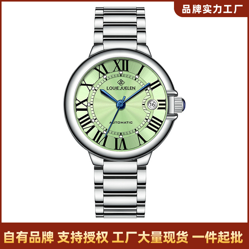 Louie Juelen New Model Fake Mechanical Watch Launched on Douyin and Kuaishou Live Streaming, Hot-Selling Wholesale