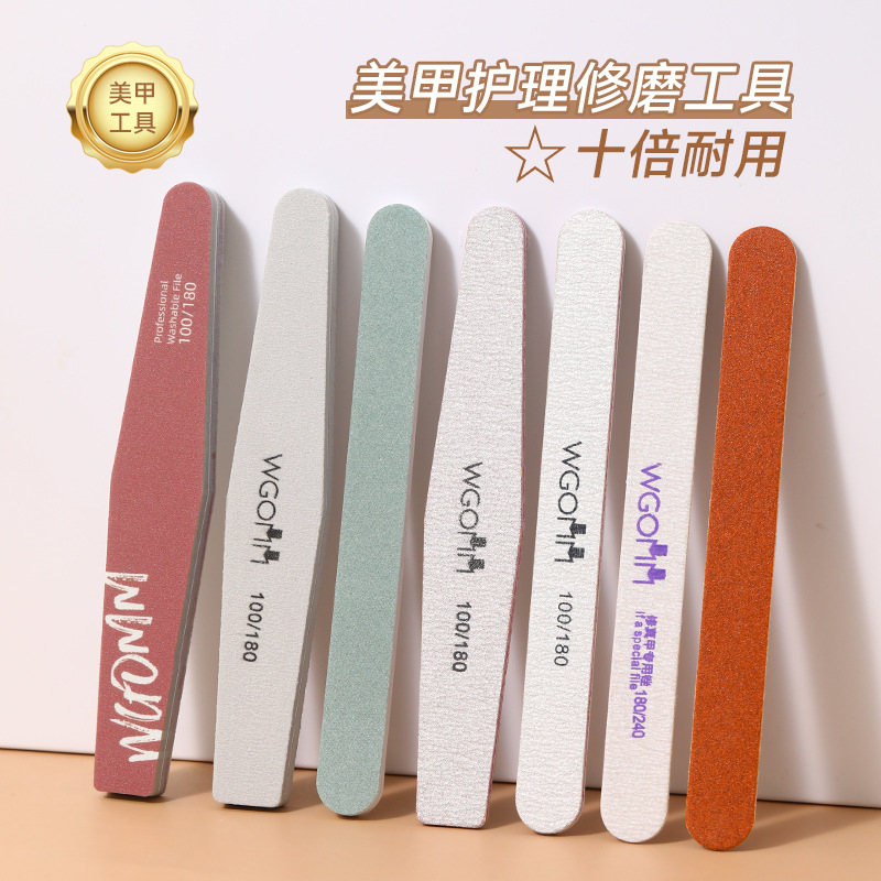 Nail tools nail file repair polishing strip special factory in stock polishing strip sponge polishing suit wholesale