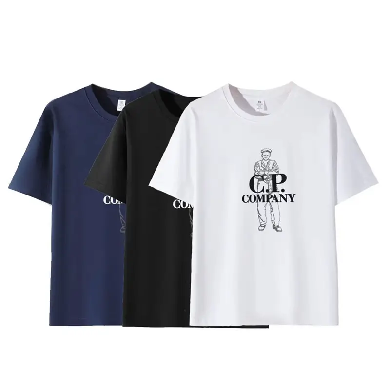 Short-Sleeved Cotton T-Shirt Summer New European and America