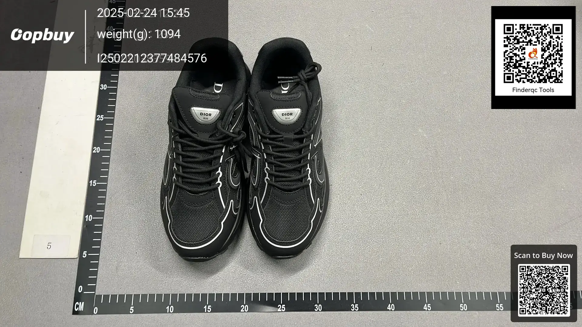 Dior B30 Sneakers Black