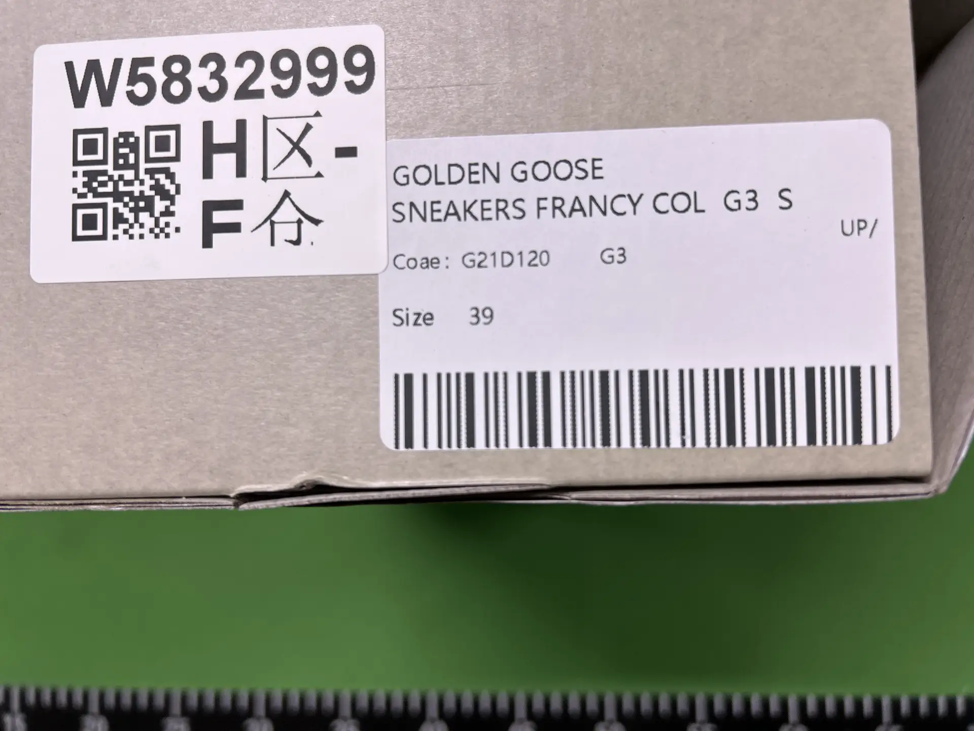 GOLDEN GOOSE SNEAKERS FRANCY COL G3 S