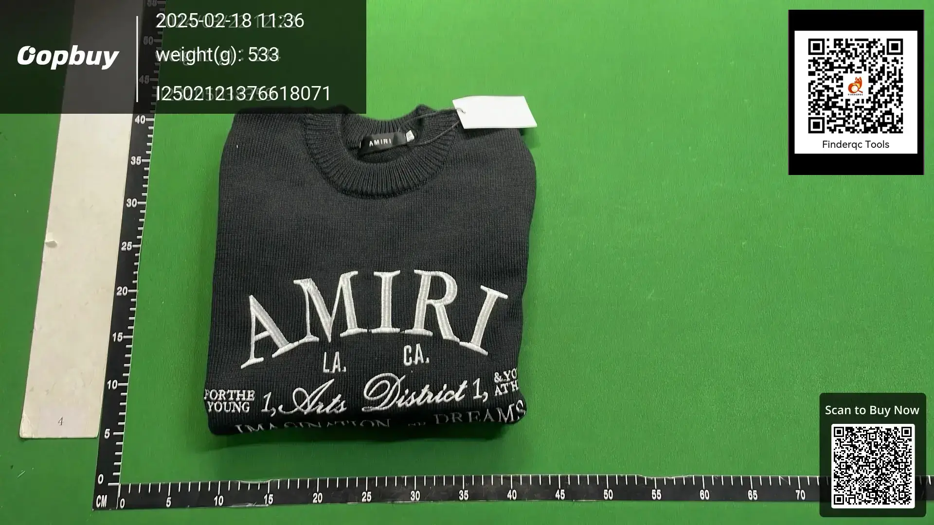 Foreign trade wholesale AMIRI trend letter Logo jacquard tassel damage hole loose wind hooded round neck sweater