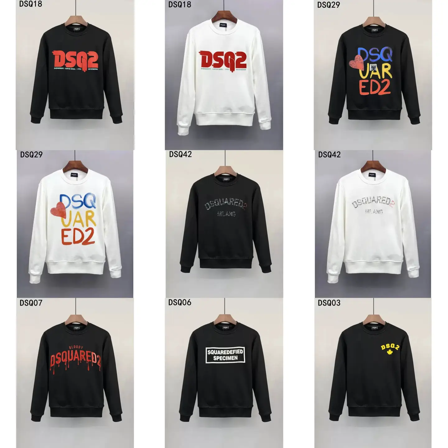 LB-06 high quality new fall and winter cotton letters couple sweater