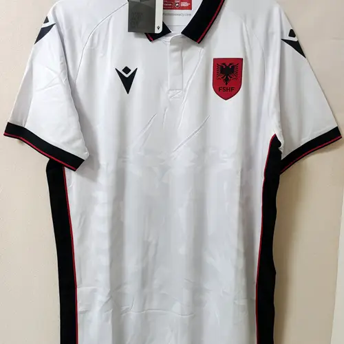 2025.01.31-43495 Genuine Goods Macron Albania FSHF New Season Jersey