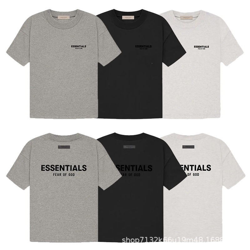 Direct Supply from the Source: Summer Letter-Printed High Street Short-Sleeve T-Shirts for Men and Women, Loose Fit Tops, Wholesale in Stock, Cross-Border photo QC de 1688 sur Qualit.ly