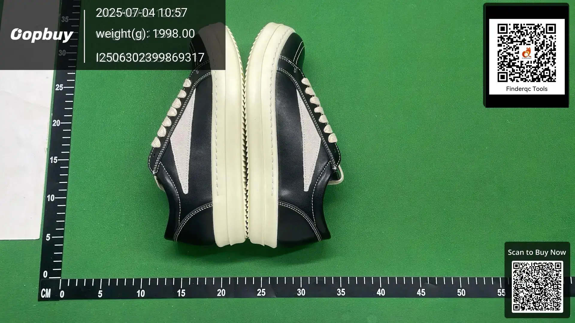 Original single RO infringement all RICK full top layer leather new leather OWENS low side high street men's and women's board shoes