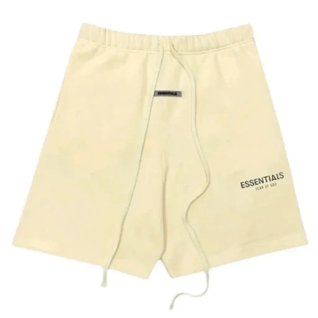 Fear of God Essentials Sweat Shorts Cream