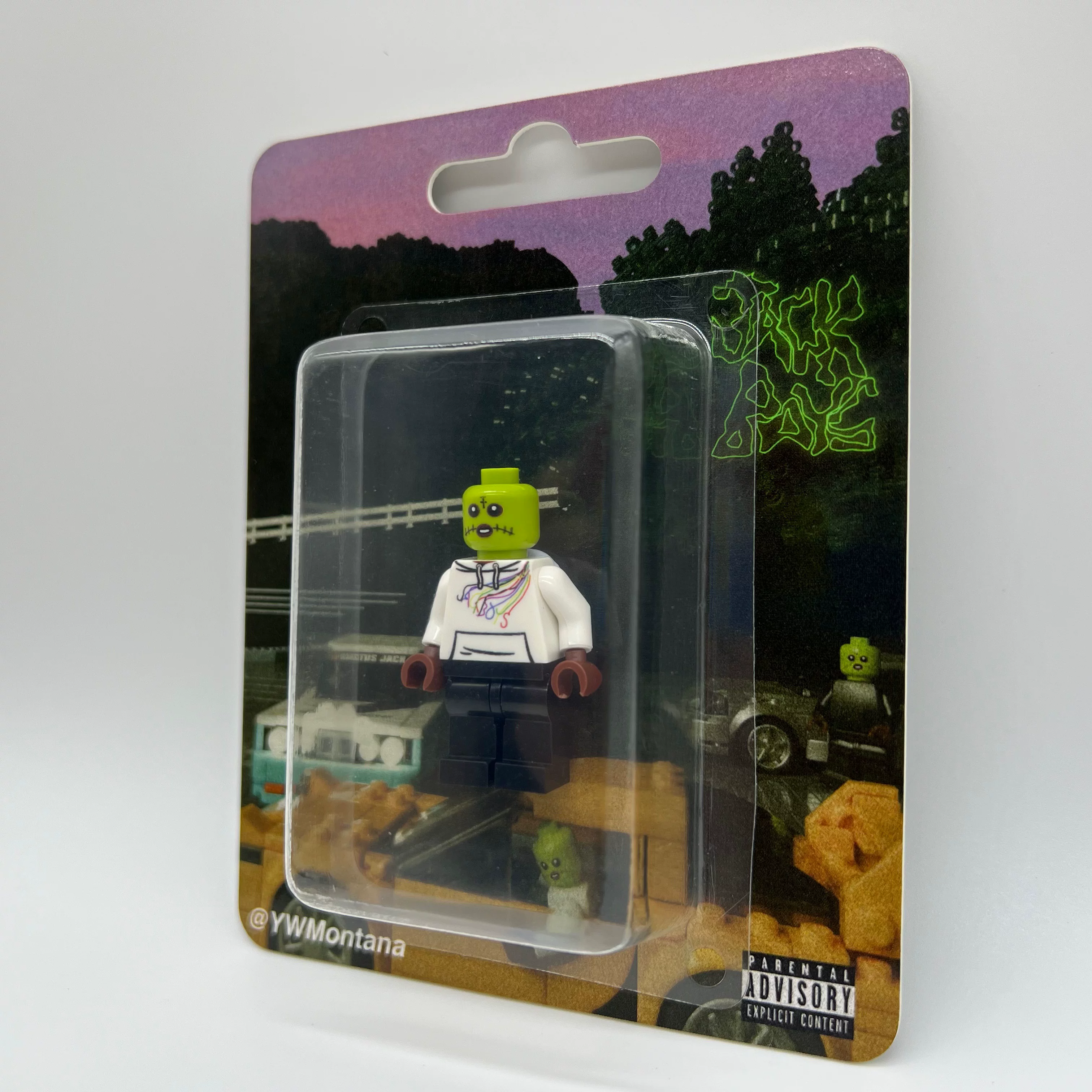 In-Stock Travis Scott Merchandise Handmade Hanging Card Toys Jackboys Album Style Building Block Figures