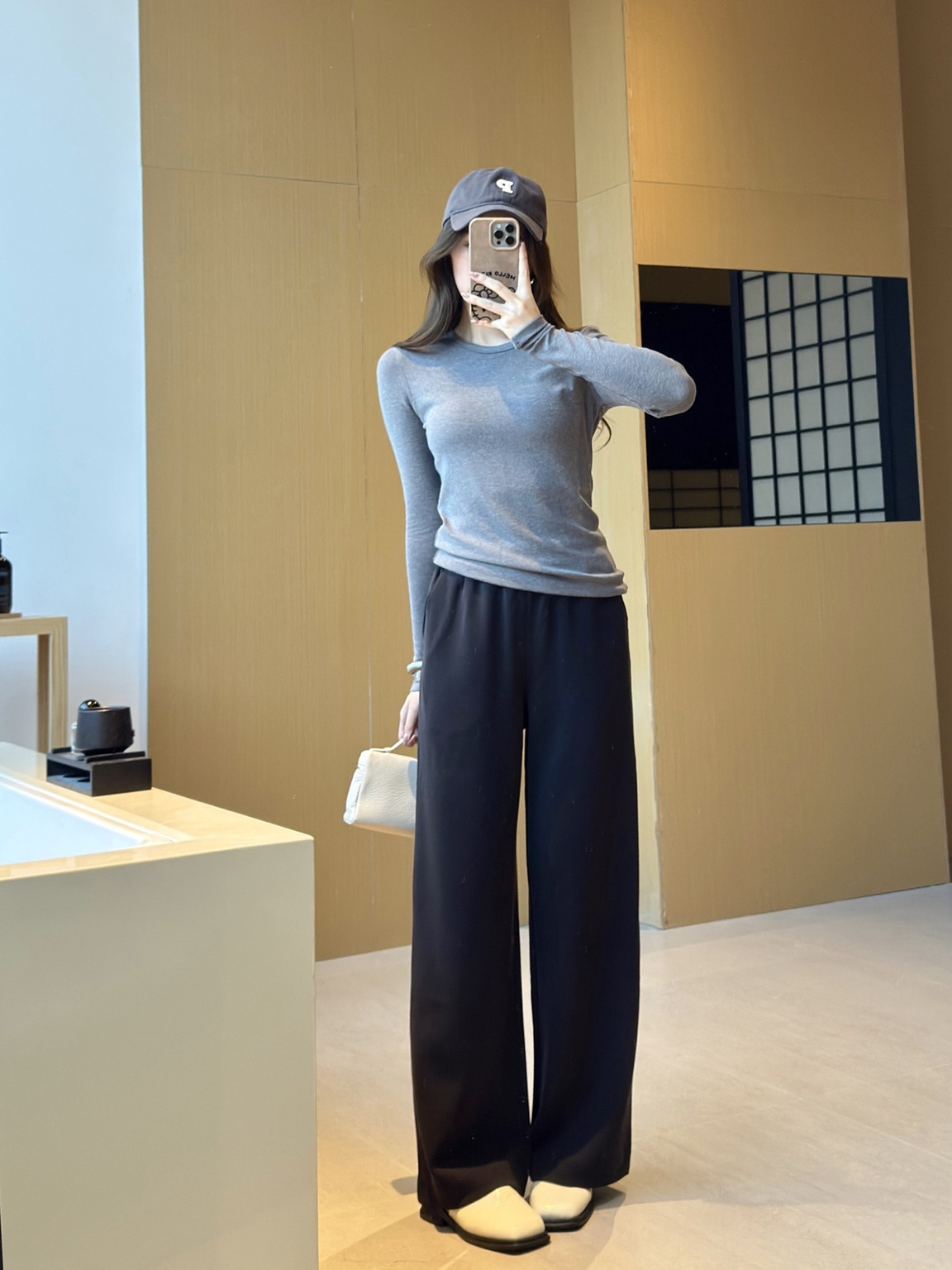 Warren Hailong |   Norm 26 Spring/Summer Draped Relaxed Style Twill Women's Modal Airy Wide-Leg Casual Pants