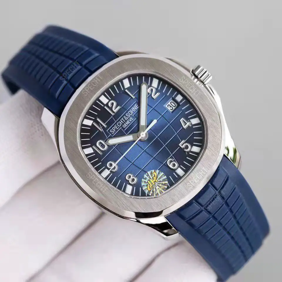 Tide Men Business Fully Automatic Mechanical Watch Classy Luxury Waterproof Luminous Import Movement Tape Model Grenade Watch