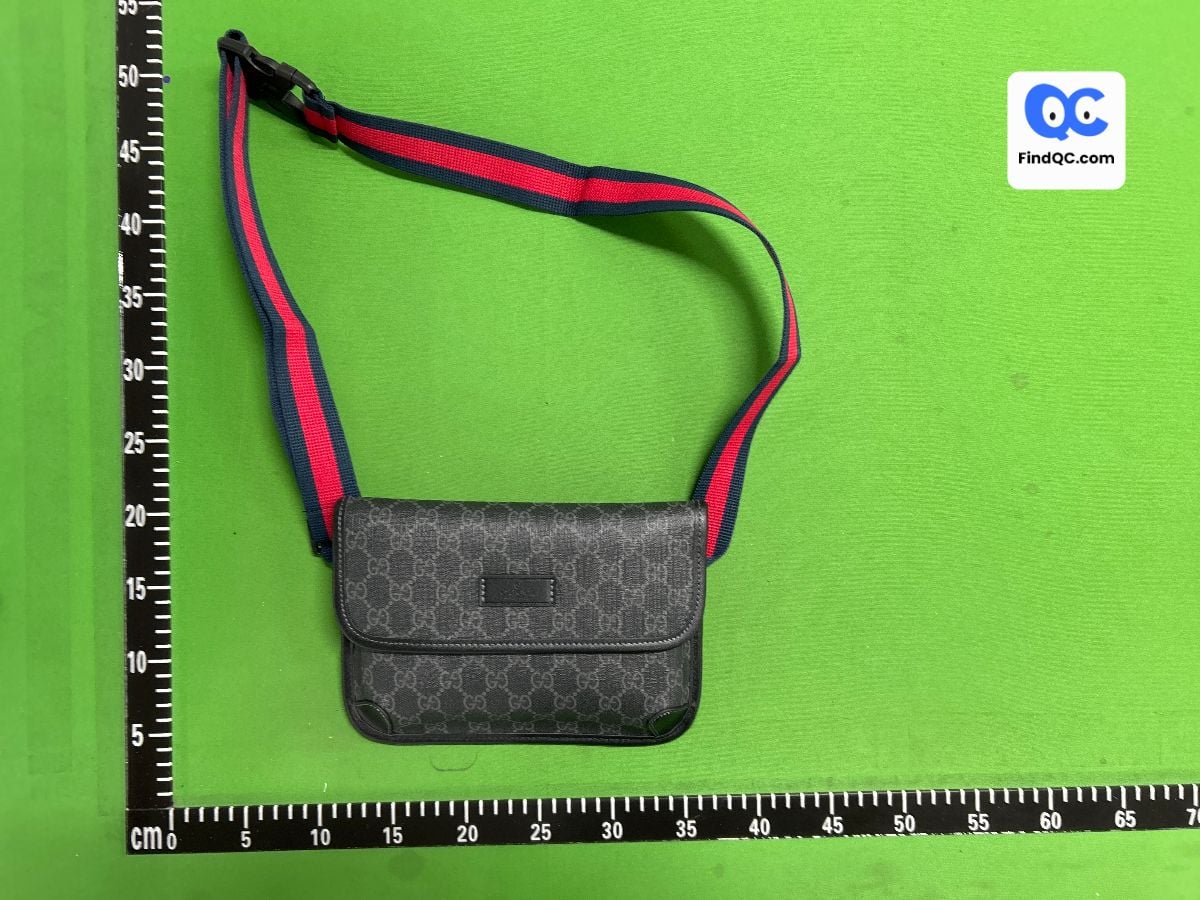 Gucci GG Supreme Monogram Crossbody Bag QC