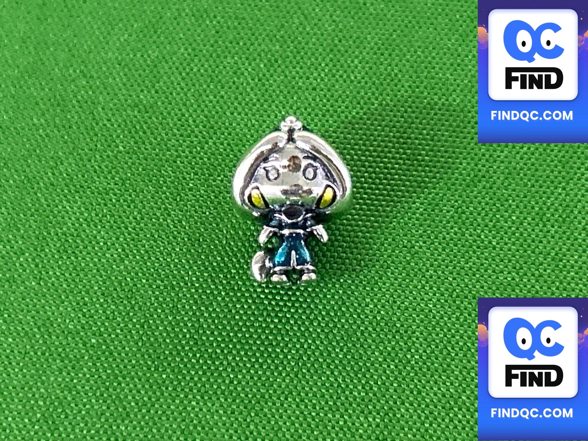 V2 Beaded Bracelet Necklace Small Charm Can Be DIY Loose Bead Accessories Charm Cartoon Heart Gift Girlfriend Gift 1 QC