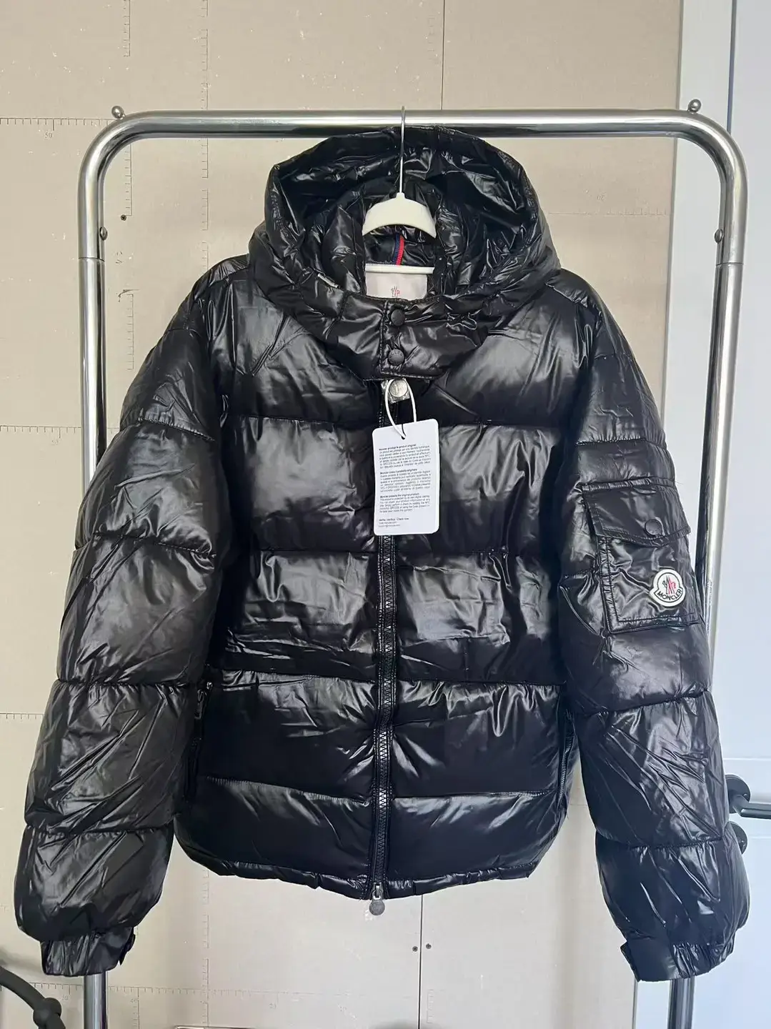 Moncler Black Puffer Jacket