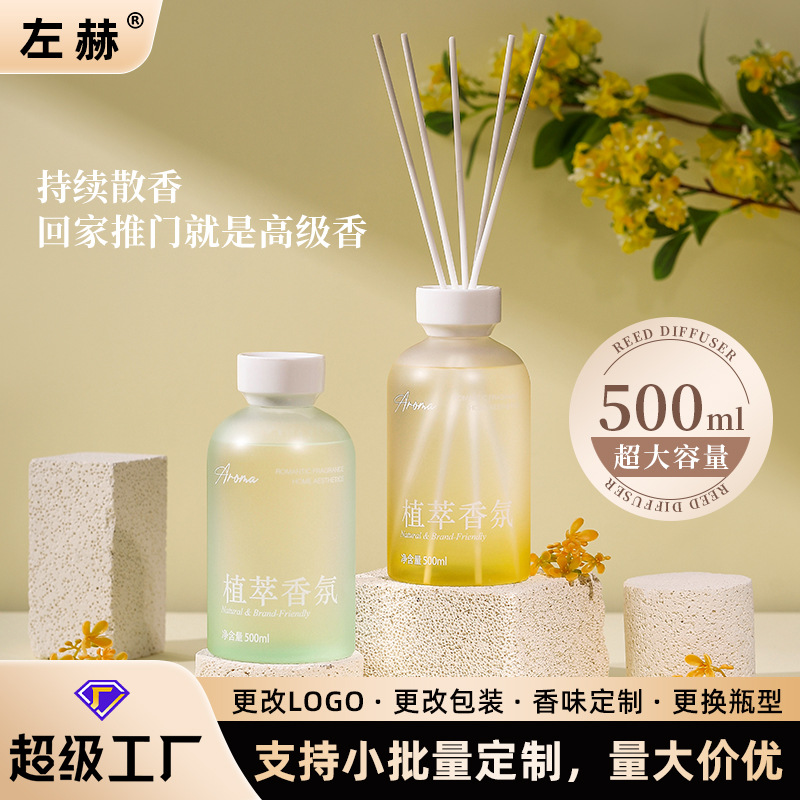 Zuohuo Fire-Free Aromatherapy Home Bedroom Long-Lasting Living Room Fragrance Essential Oil Bathroom Deodorizing Air Freshener