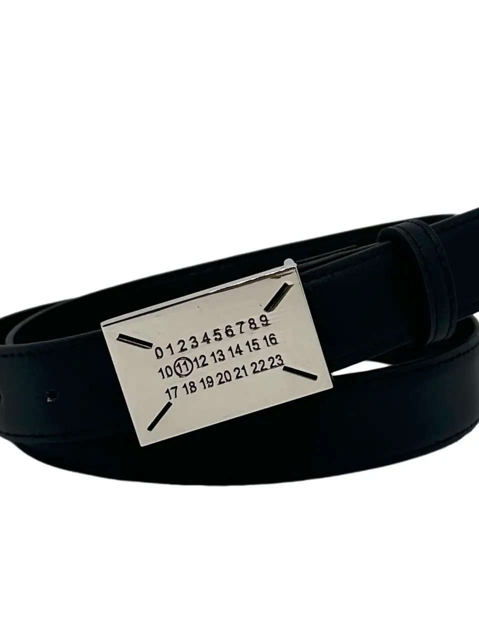 Soul collision trend new black Korean version simple and versatile flat buckle personalized decoration jeans belt