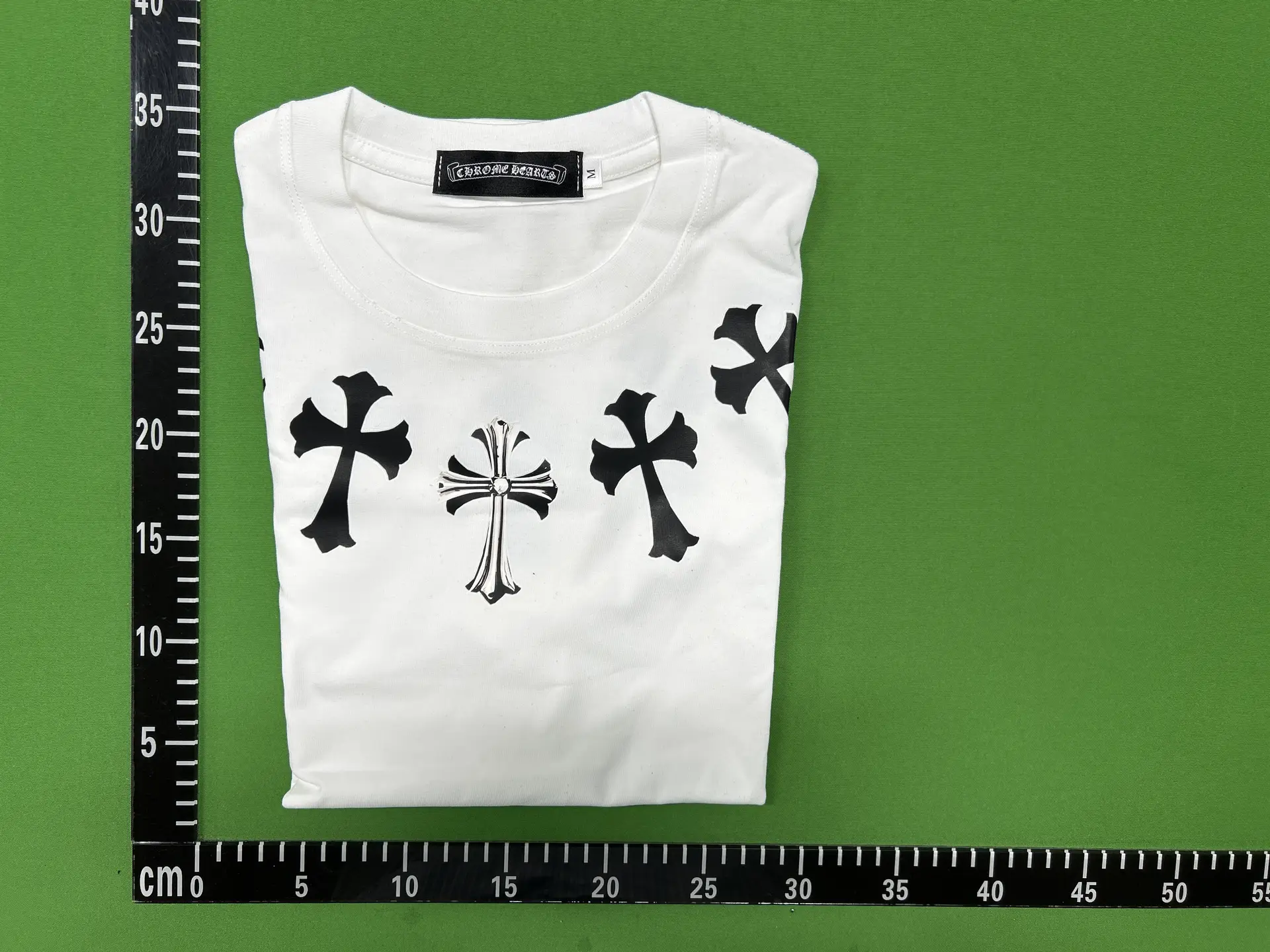 Chrome Heart 24 New Chrome Summer Trendy Brand Skull European and American Street Half-Sleeved T-Shirt Series for Men and Women