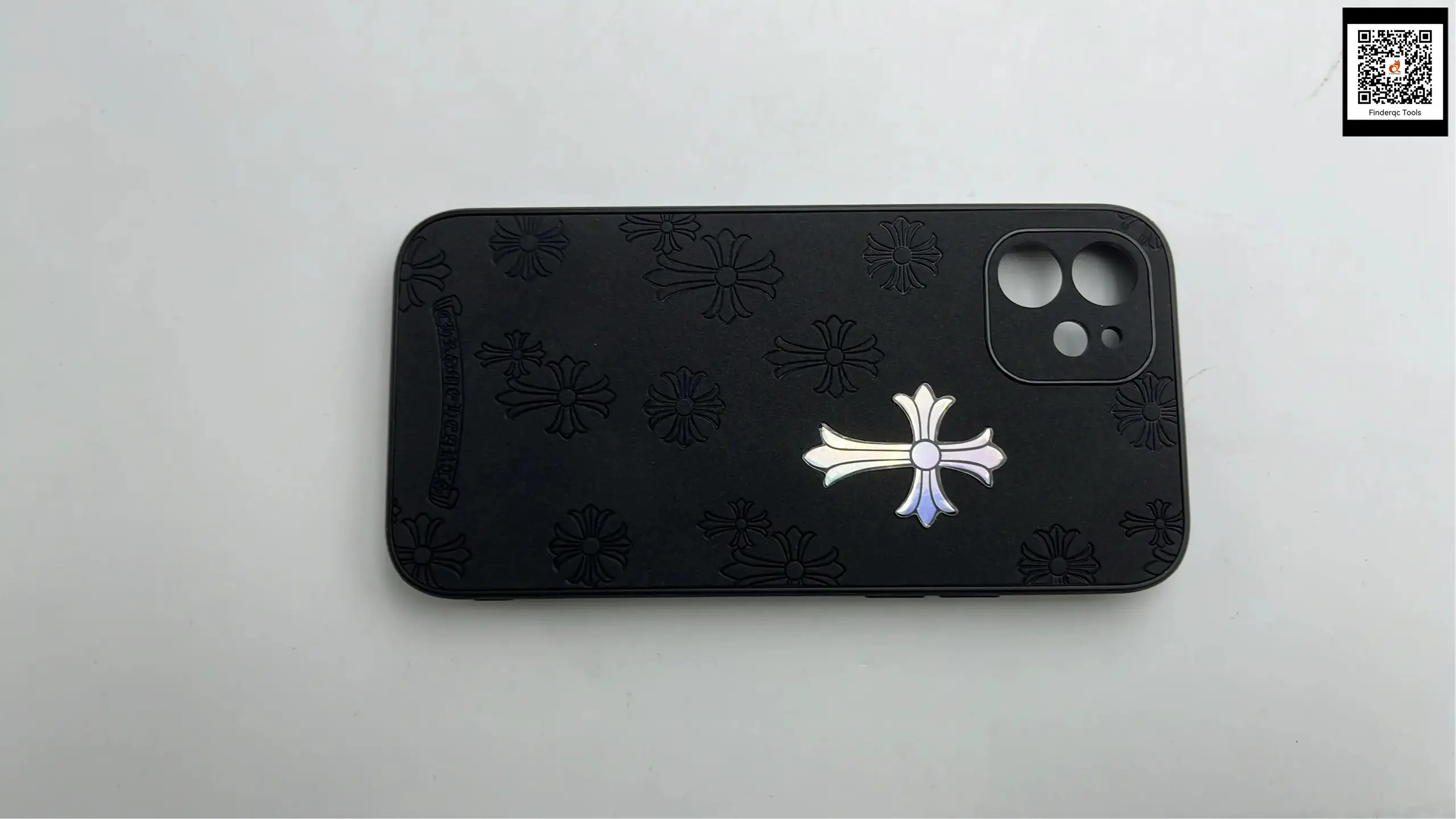 Trendy Laser Cross Suitable for Apple 15Promax Mobile Phone Case Iphone14 Anti-Fall All-Inclusive 13 Matte Stylish Men and Women 12 Couple 11 Straight Edge Hard Bottom Protection