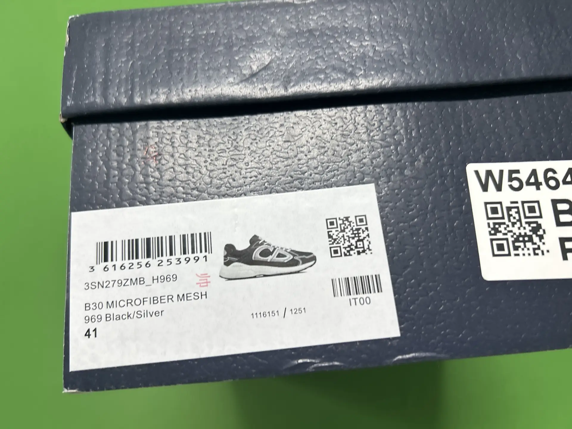 B30 MICROFIBER MESH 969 Black/Silver