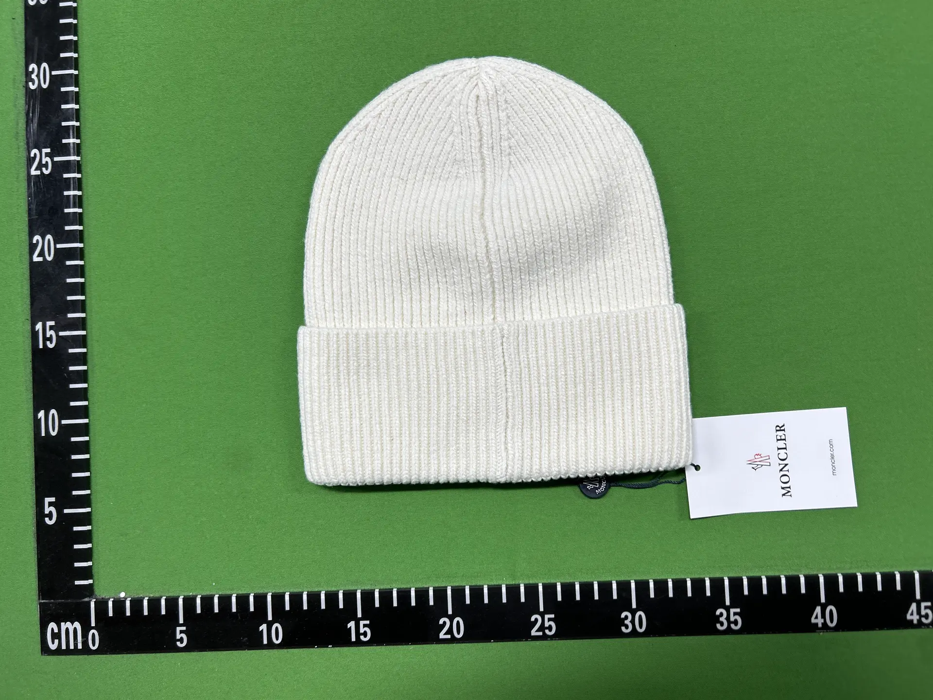 Moncler Beanie White
