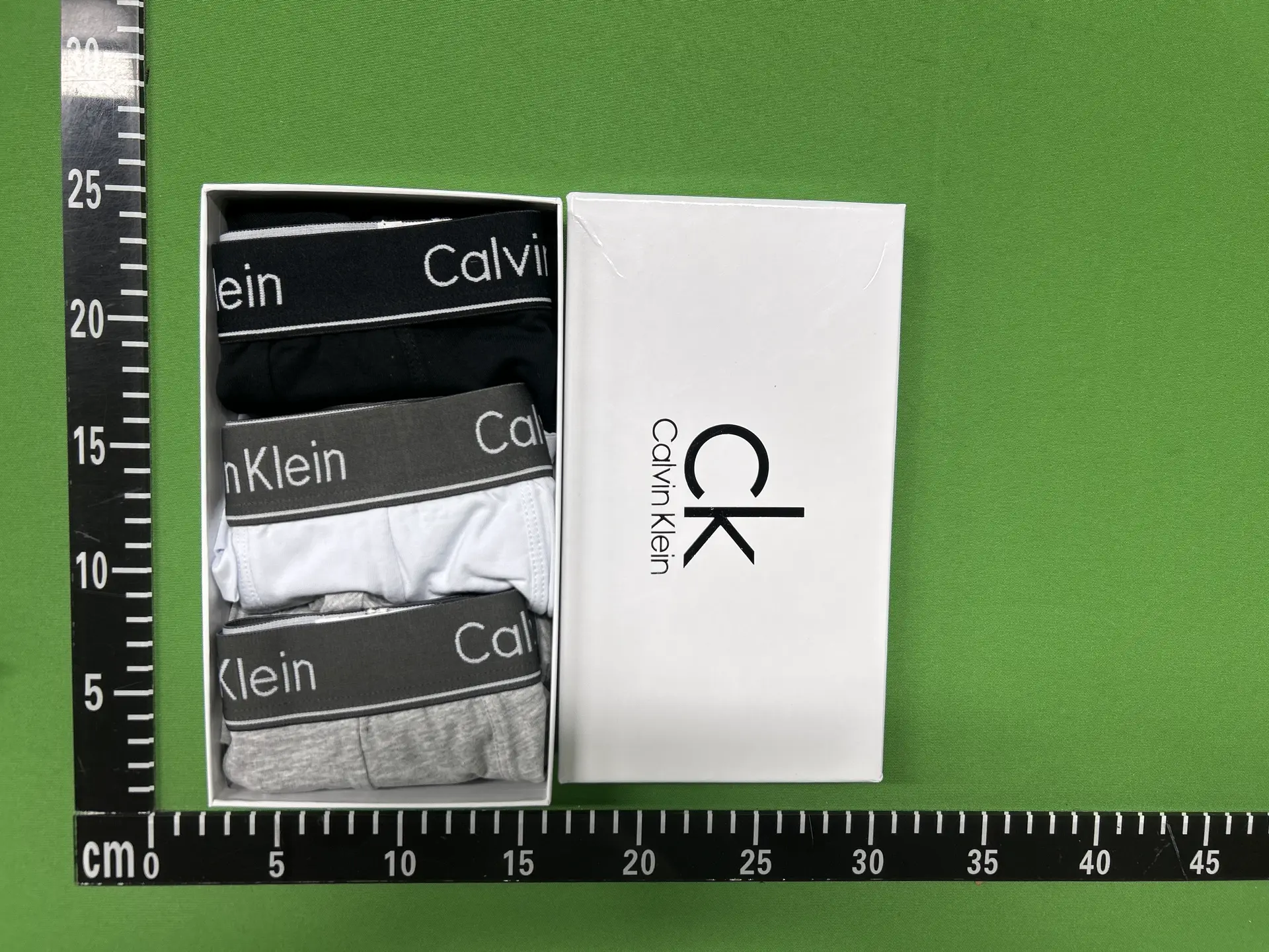 Calvin Klein Men's Underwear 3 Pack Black White Grey