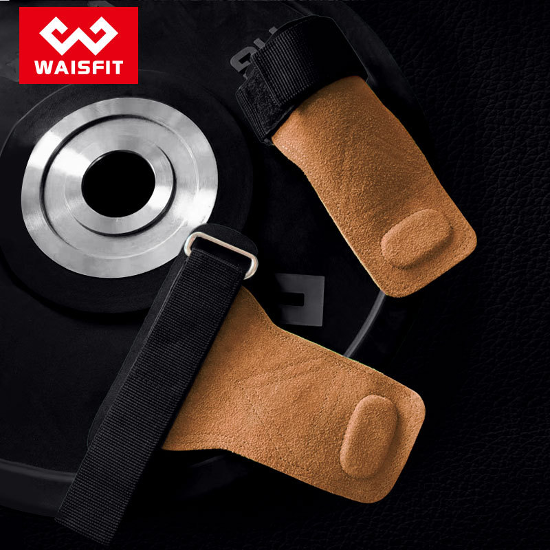 Cowhide booster Belt Fitness gloves body pull grip belt Men's sports auxiliary horizontal bar men's and women's hard pull Palm guard wrist