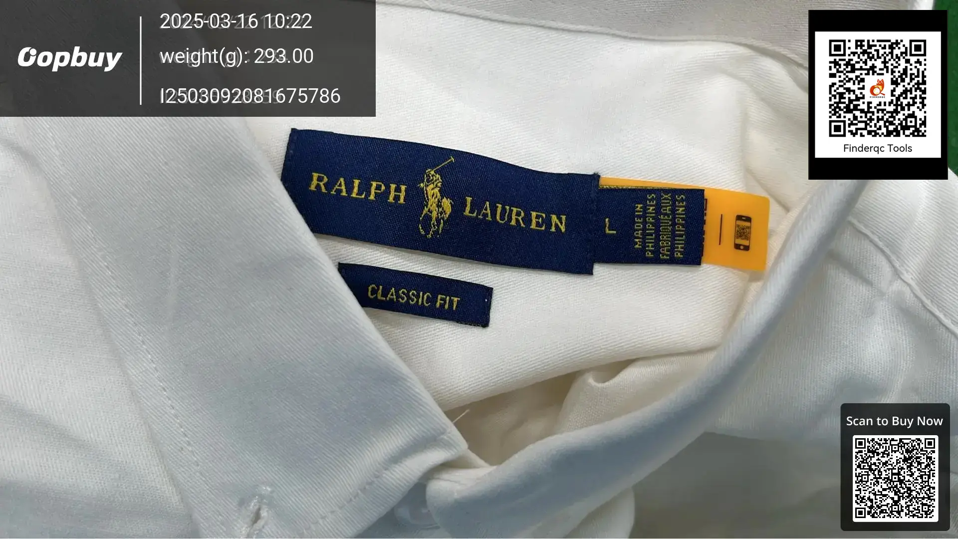 Polo Ralph Lauren Classic Fit Button-Down Shirt White