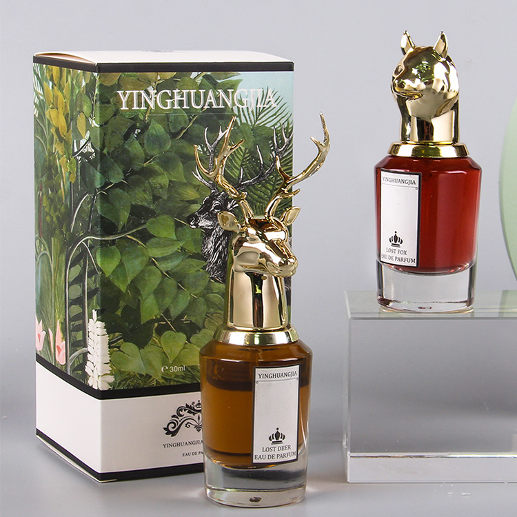 Fox Elk Royal Beast Head Lady Lasting Fragrance Four Beast Animals Vietnam Perfume Cross-border Animal Explosions Perfume