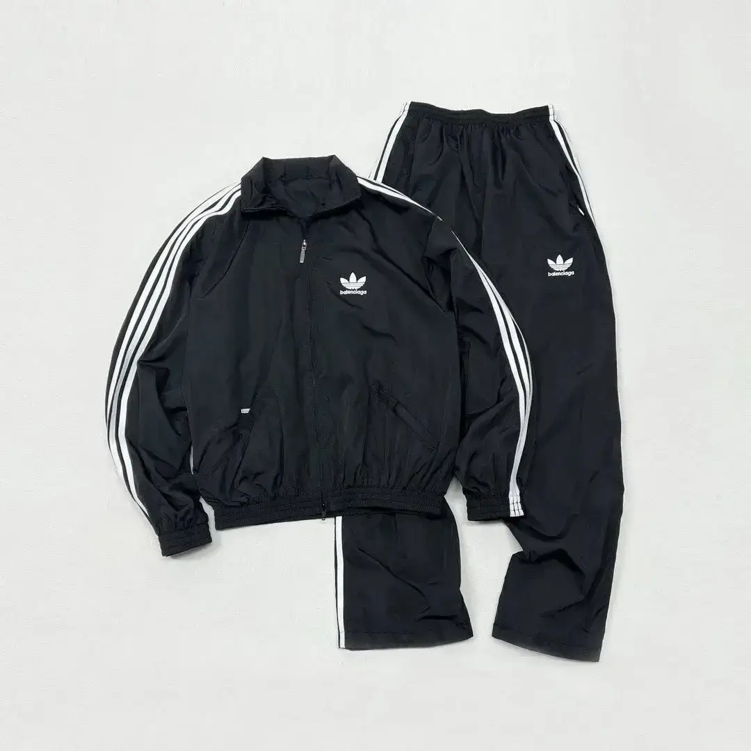 Adidas Balenciaga Tracksuit Black