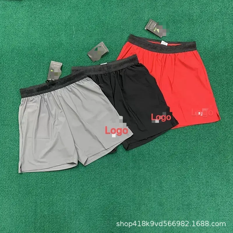 Brand sports shorts for outdoor running, quick drying, men's summer training, basketball, thin, ice sensitive, breathable