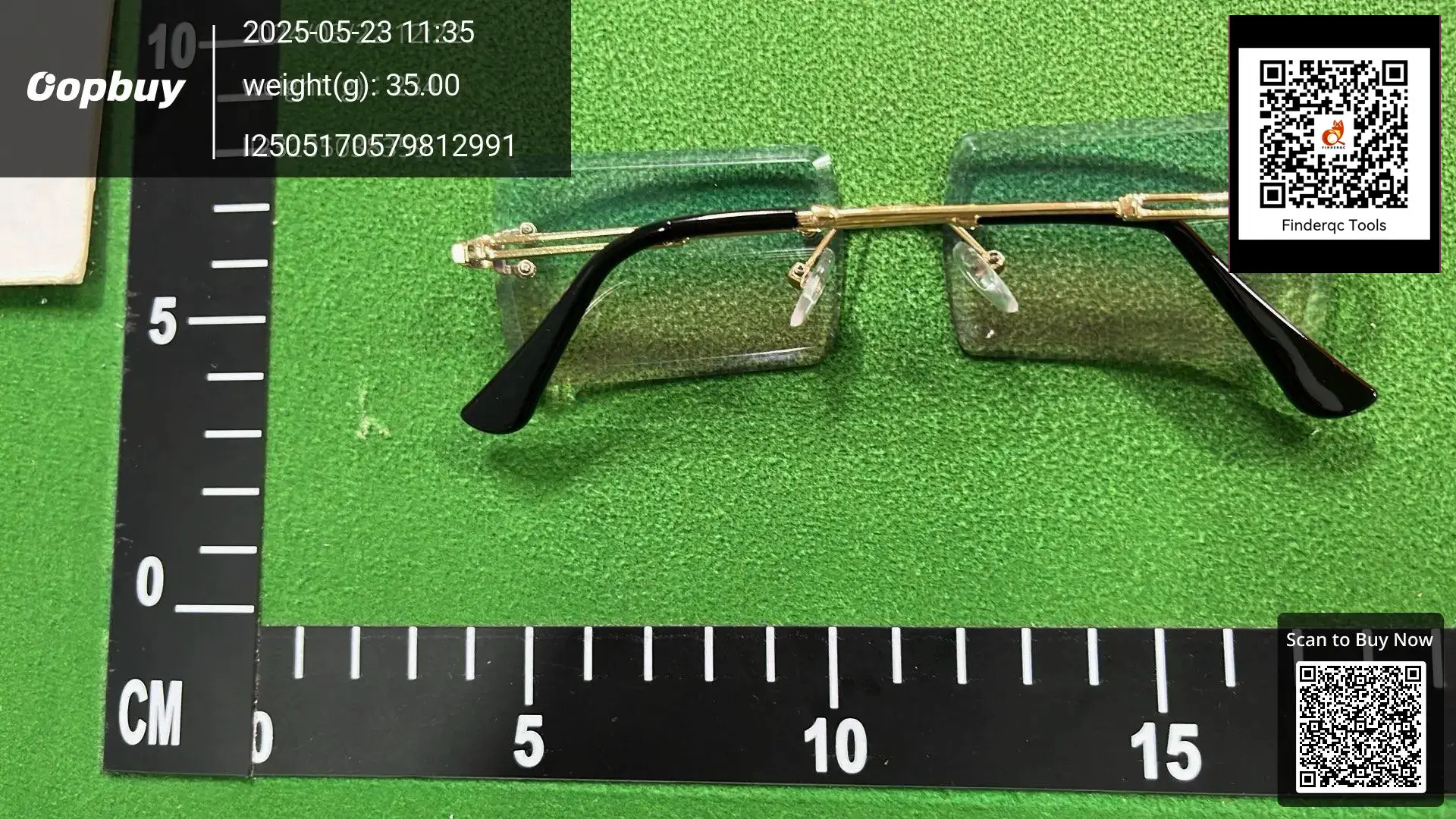 Fashion Super Popular Retro Square Frameless Trimming Glasses Hip Hop Street Snap Ins Small Face Concave Shape Transparent Sunglasses Fashion