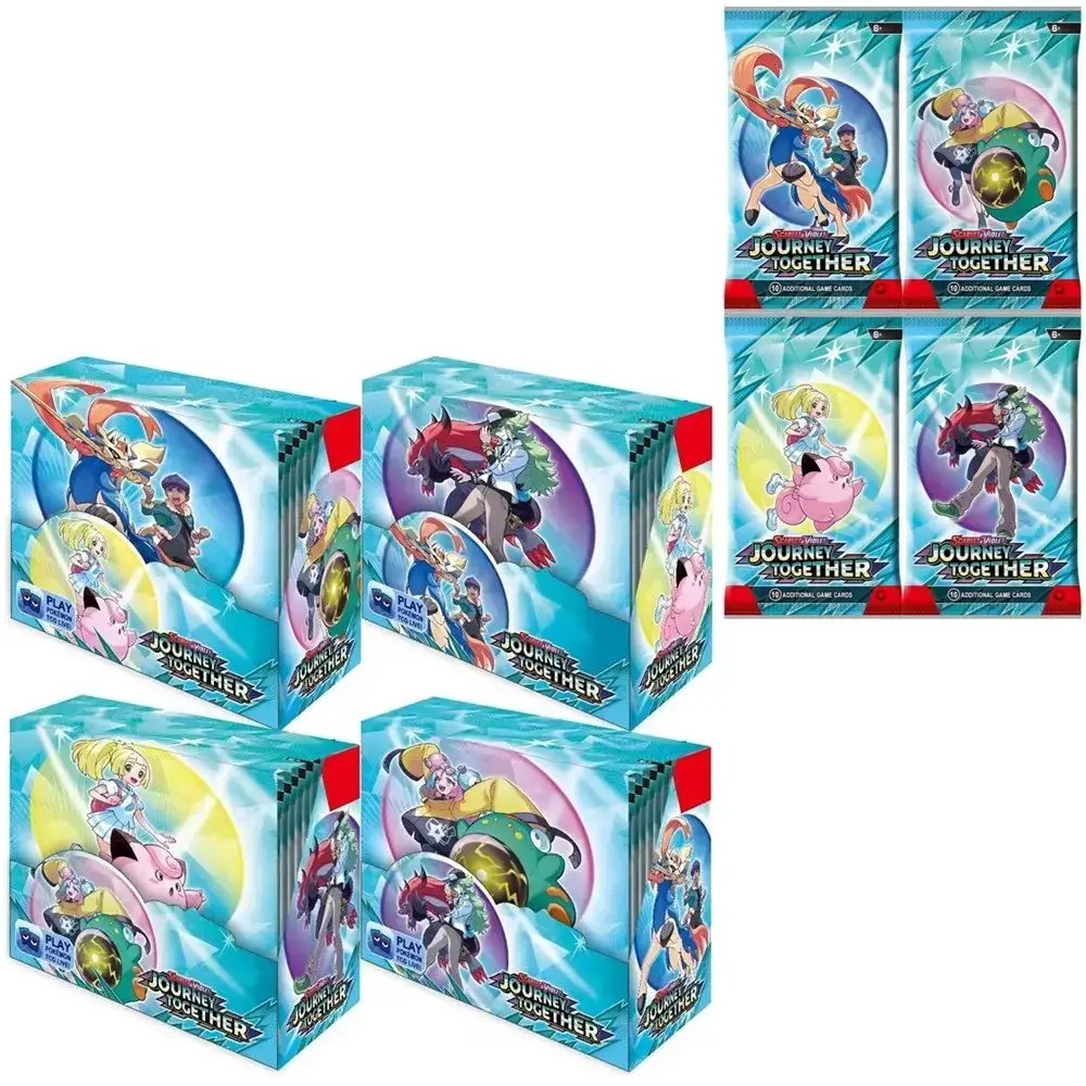 Pokémon Cards 360 Pokémon Booster Card Pack Sword and Shield Series Blind Box Pet Elf Flash Card
