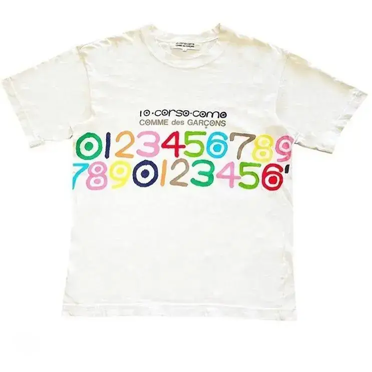 Prism Summer Niche Loose Design Cute Trendy Brand Vintage Short-Sleeved T-Shirt for Men and Women