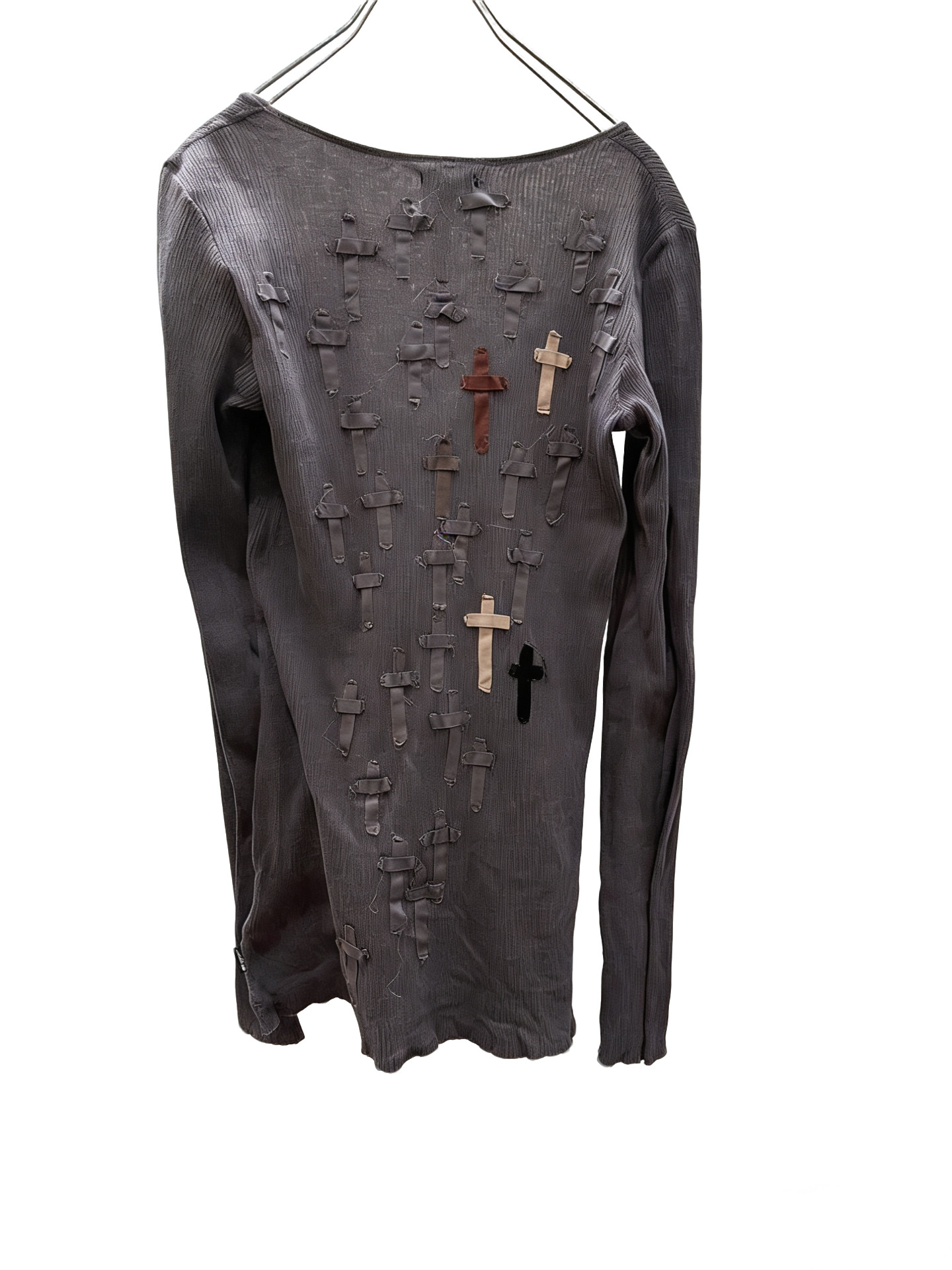 (Shocking Product) if Six Was Nine 69 Visual Subculture Yabi Handmade Cross Long Sleeve