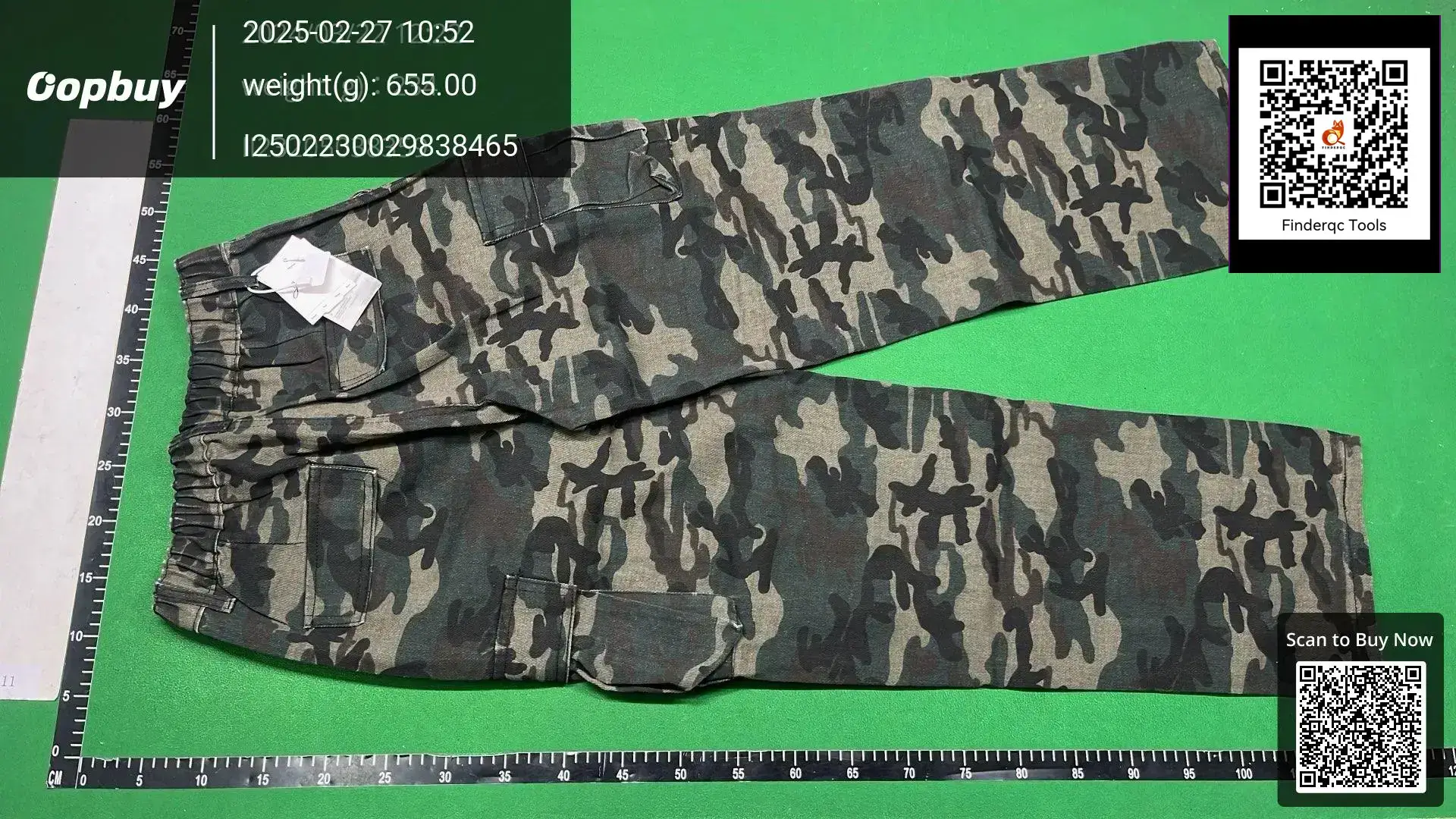 American Style Retro Multi-Pocket Wide-Leg Washed Camouflage Crowd Jeans Men and Women Niche Casual Loose Straight Pants