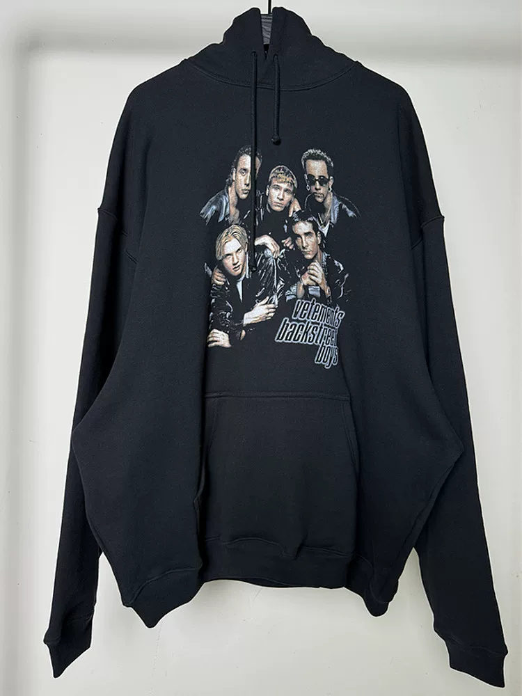 In Stock Ietements Black Unisex Backstreet Boys Band Sweatshirt Hoodie