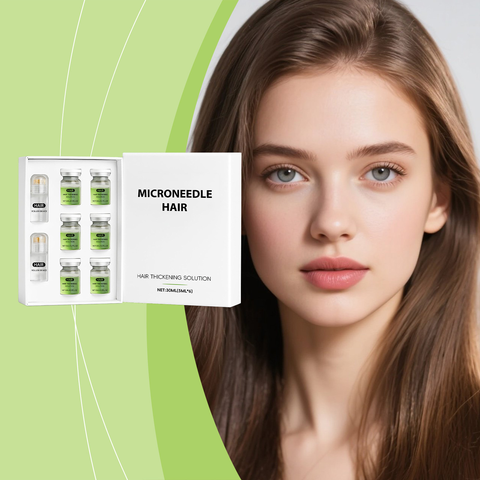 Hair Care Massage Solution, Gentle Care, Smoothness, Shine, Hair Care Solution