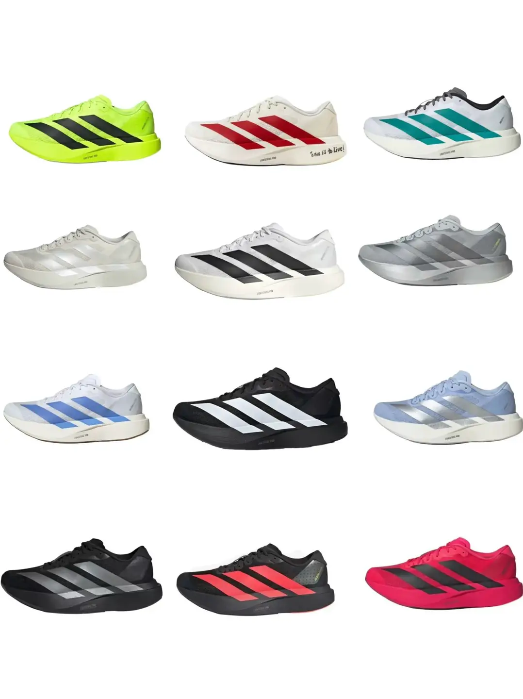 AD adizero Evo SL Marathon Running Shoe / Full Palm Carbon Column