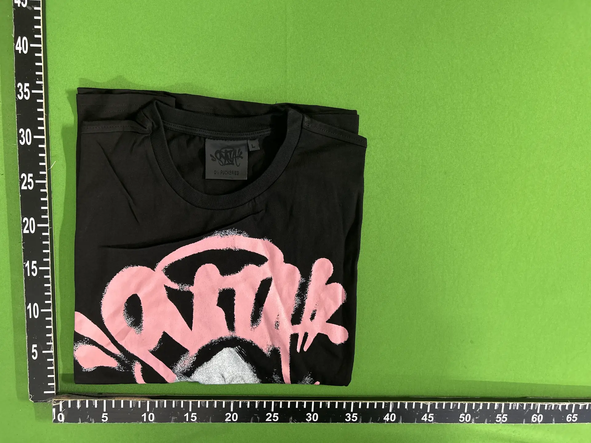 Foreign Trade Synaworld Summer Short-sleeved T-shirt Casual European and American Stars Cench Same Style Hip-hop Rap Men and Women Summer