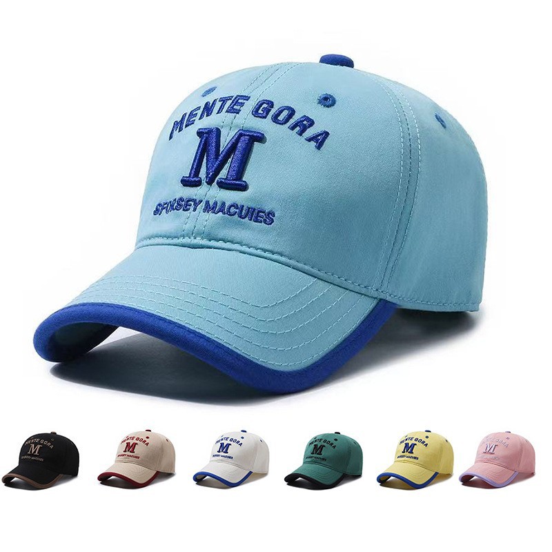 Children's Hat for Boys, Hip-Hop Baseball Cap, Spring and Autumn Outdoor Letter Embroidery Sunshade Sun Protection Duckbill Cap Sun Hat
