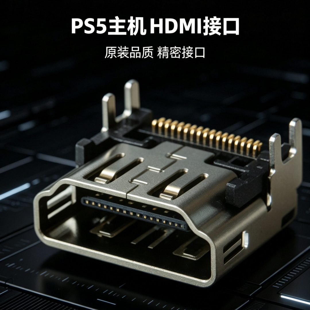 Suitable for Ps5 HDMI Interface, Original and Brand New, High-Definition Interface Socket, Ps5 HDMI Socket, Video Plug