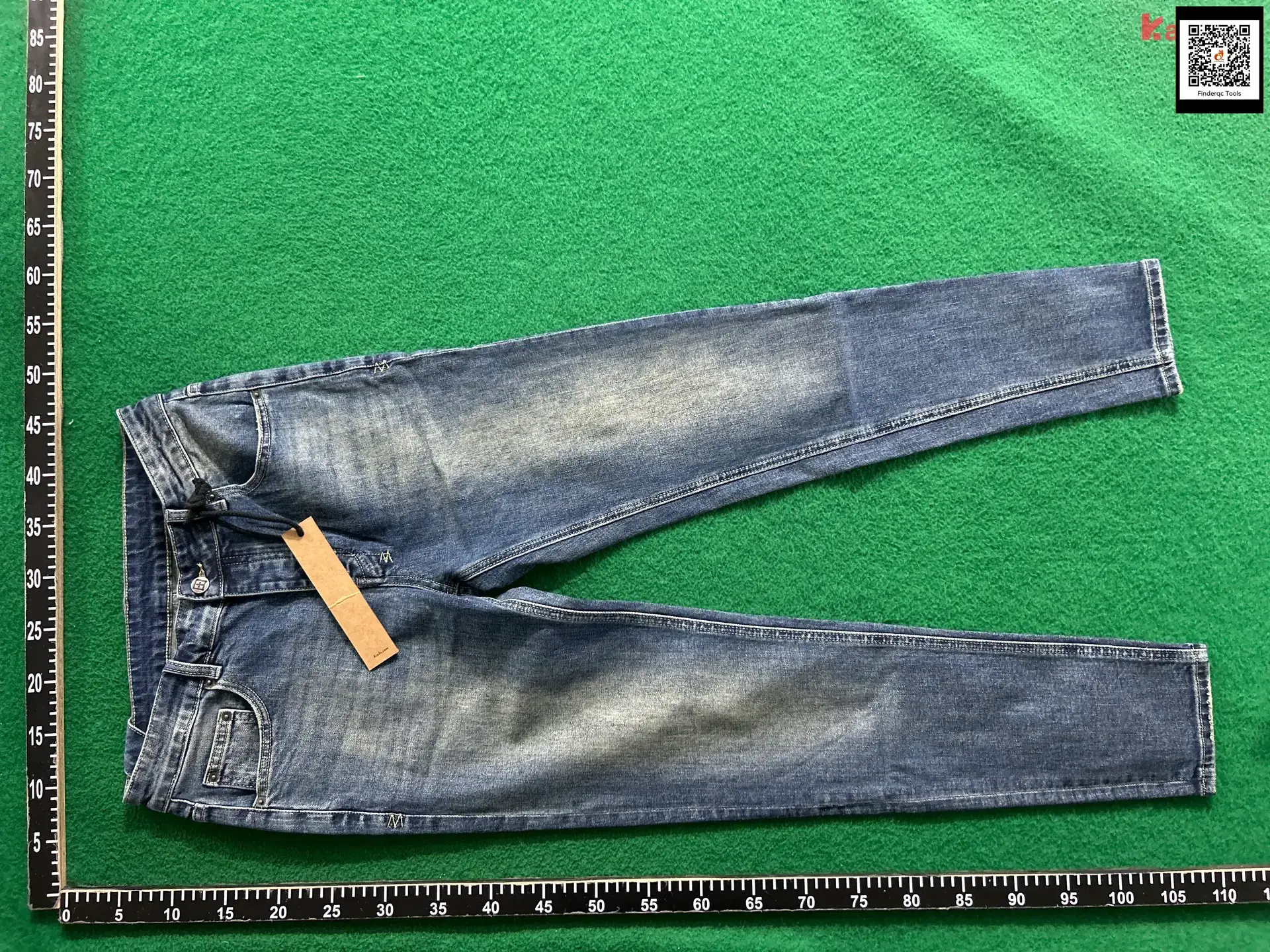 New Stretch Jeans for Men, New Kusjeans with Unique Holes, Unique Wash, Personalized Embroidery, American High Street Style