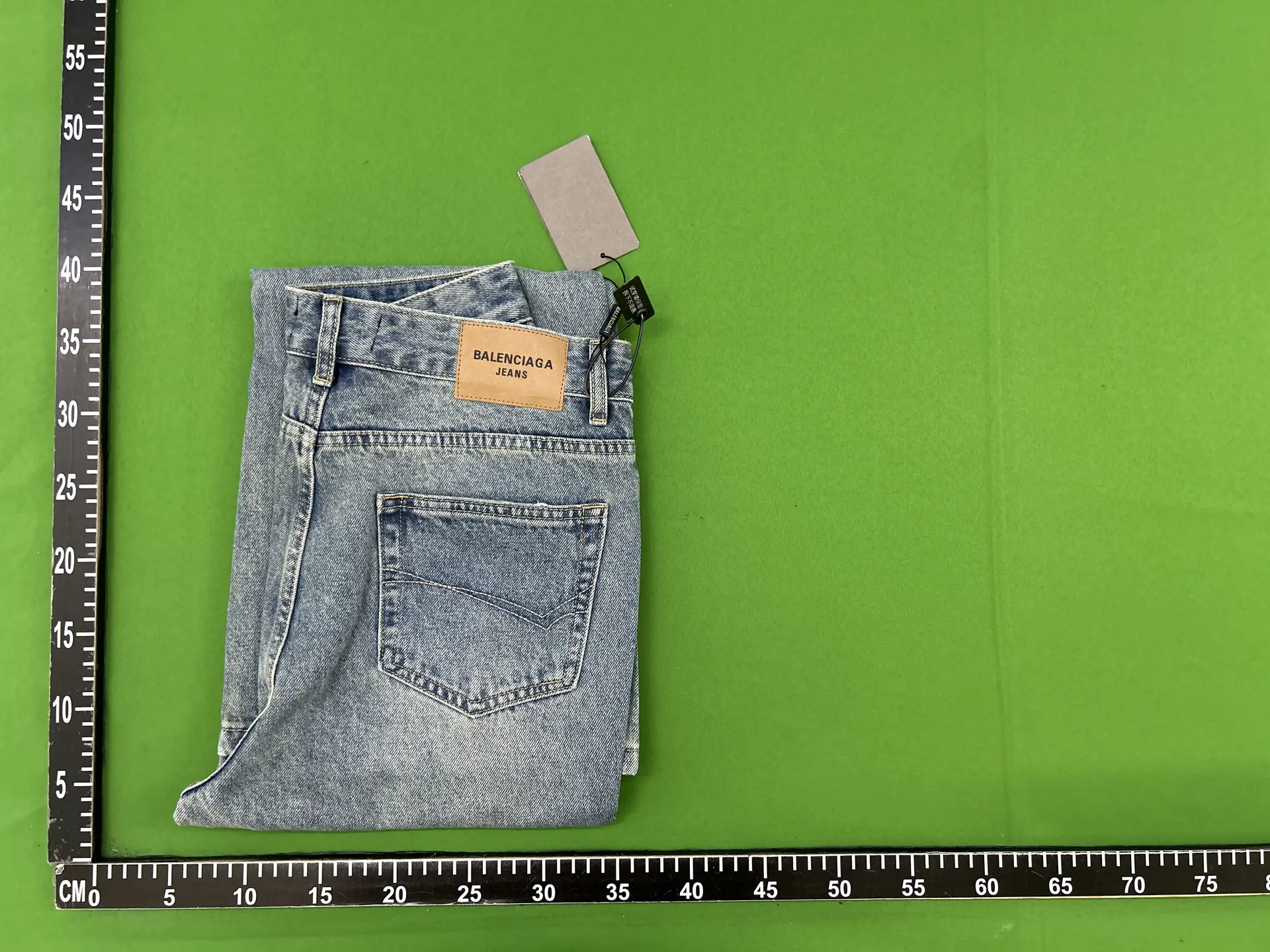 Balenciaga Jeans Light Wash Denim