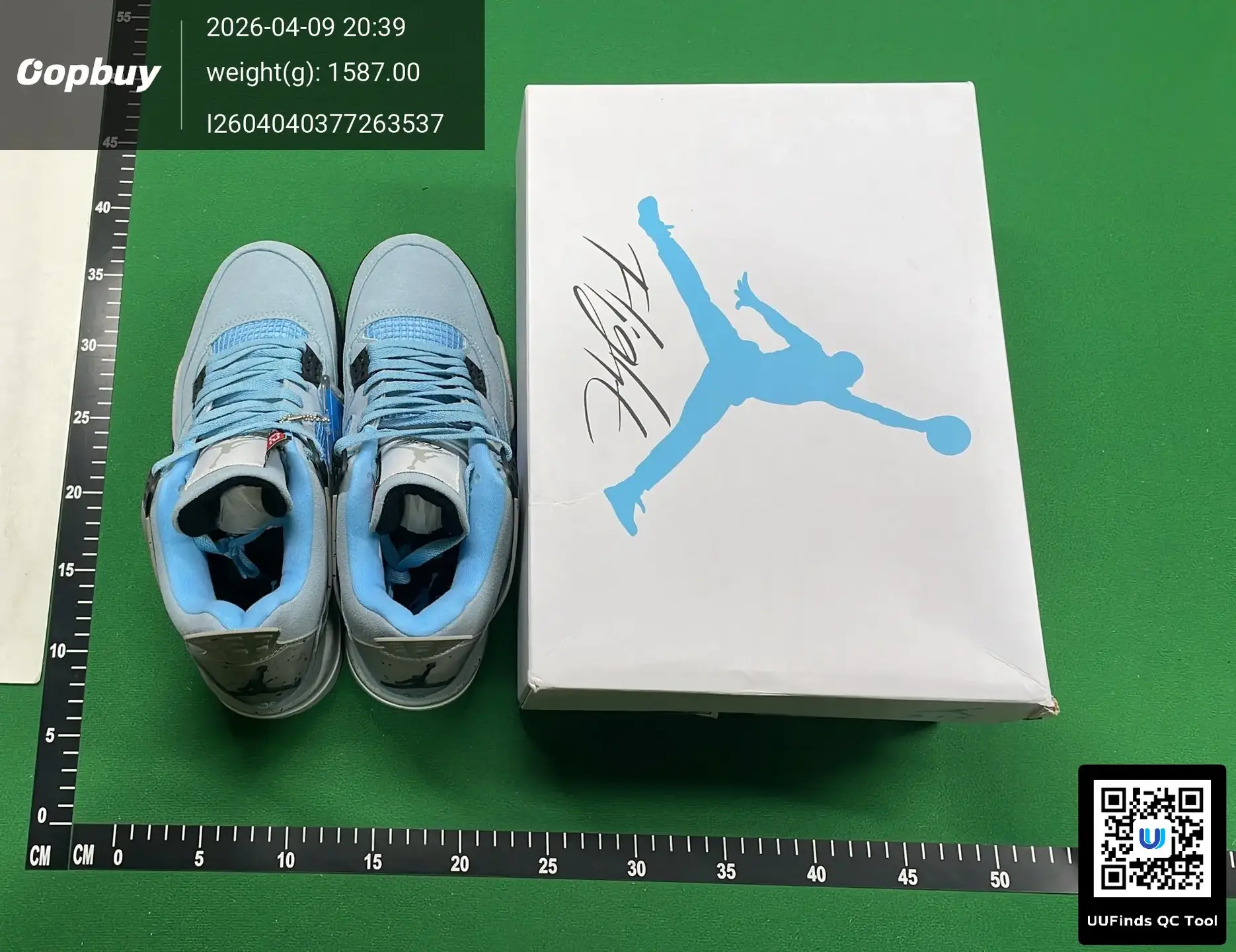 Jordan 4 University Blue
