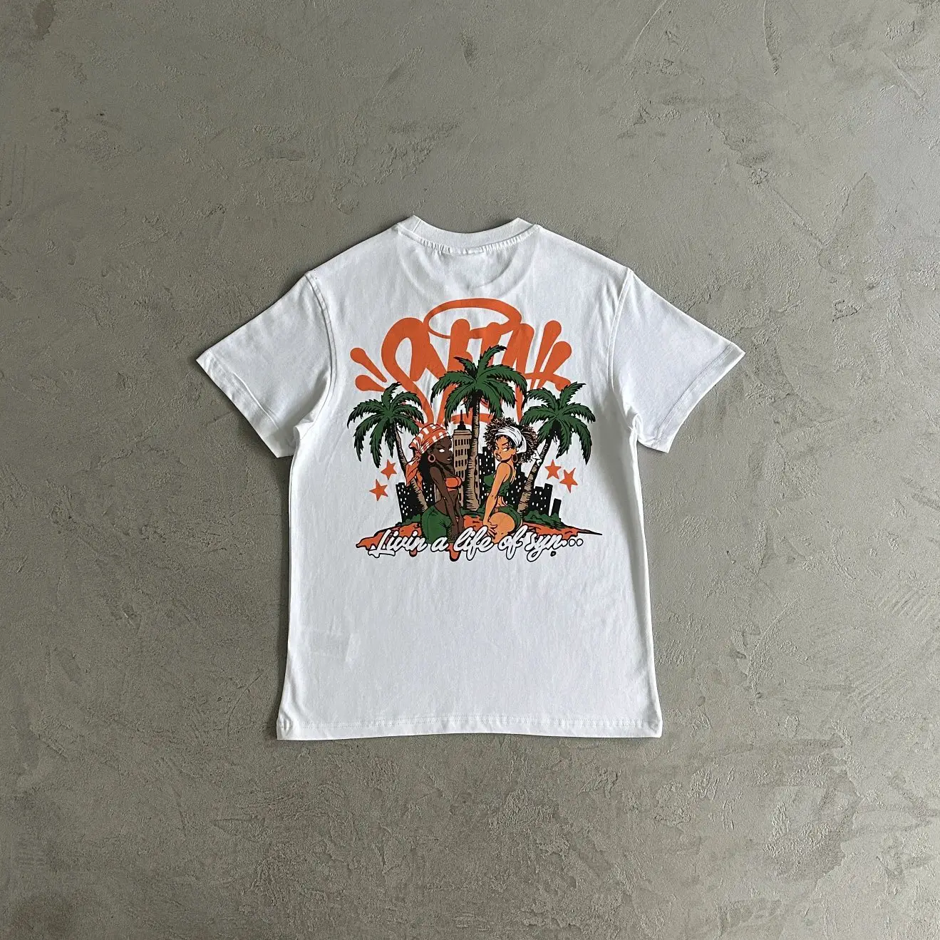 SY海滩 tee